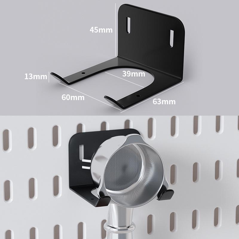 Wall-Mounted Pegboard Organizer with Accessories: Versatile Punch-Free Hanging System for Kitchens, Tool Rooms, and E-Sports Rooms.