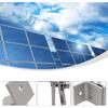 1/4PCS Aluminium Standing Seam, Mounting Solar PV Roof Seam Clamp, Clamp, Roof Seam Clamp, Sheet Seam Clamp Parts(4pcs)