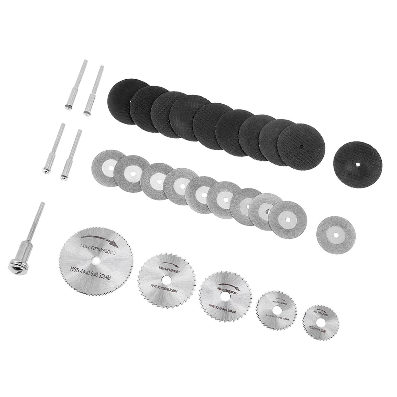 

30 шт. алмазных дисков для циркулярной пилы HSS, отрезные диски и оправки для вращающихся инструментов