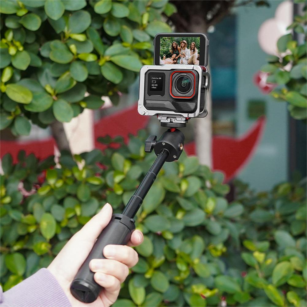 Aluminum Alloy Cage Quick Release Protective Frame Housing Shell Camera Cage for Insta360 Ace Pro/Insta360 Ace Pro 2 Camera