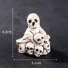 Resin Miniature Ornament Miniature Desktop Ornament Halloween Figurine Pvc Holiday Decorative Figurine For Indoor Decoration