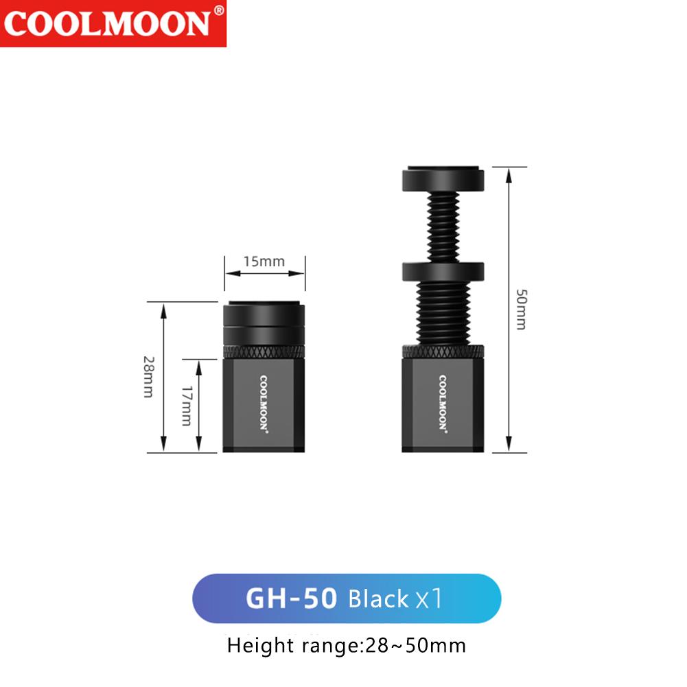 Video Card GPU Holder Vertical Telescopic Rotating Aluminum Alloy Graphics Card Support Stand Desktop PC Case Video Card Bracket