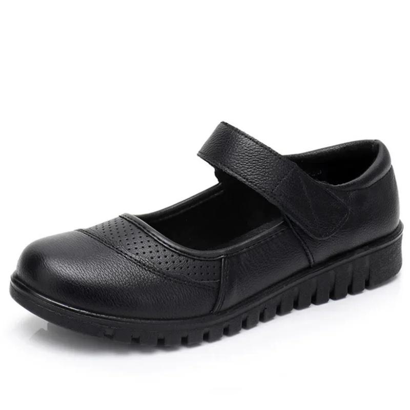 Fashion Flats Moccasins Slip on Loafers Genuine Leather Ballet Shoes Casual Ladies Shoes Footwear Soft Women Shoes Zapatillas De Mujer