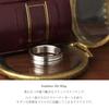 Gin No Slit Line Size Stainless Simple [Shinjuku Kura] Ring, 27, Men's, Steel,