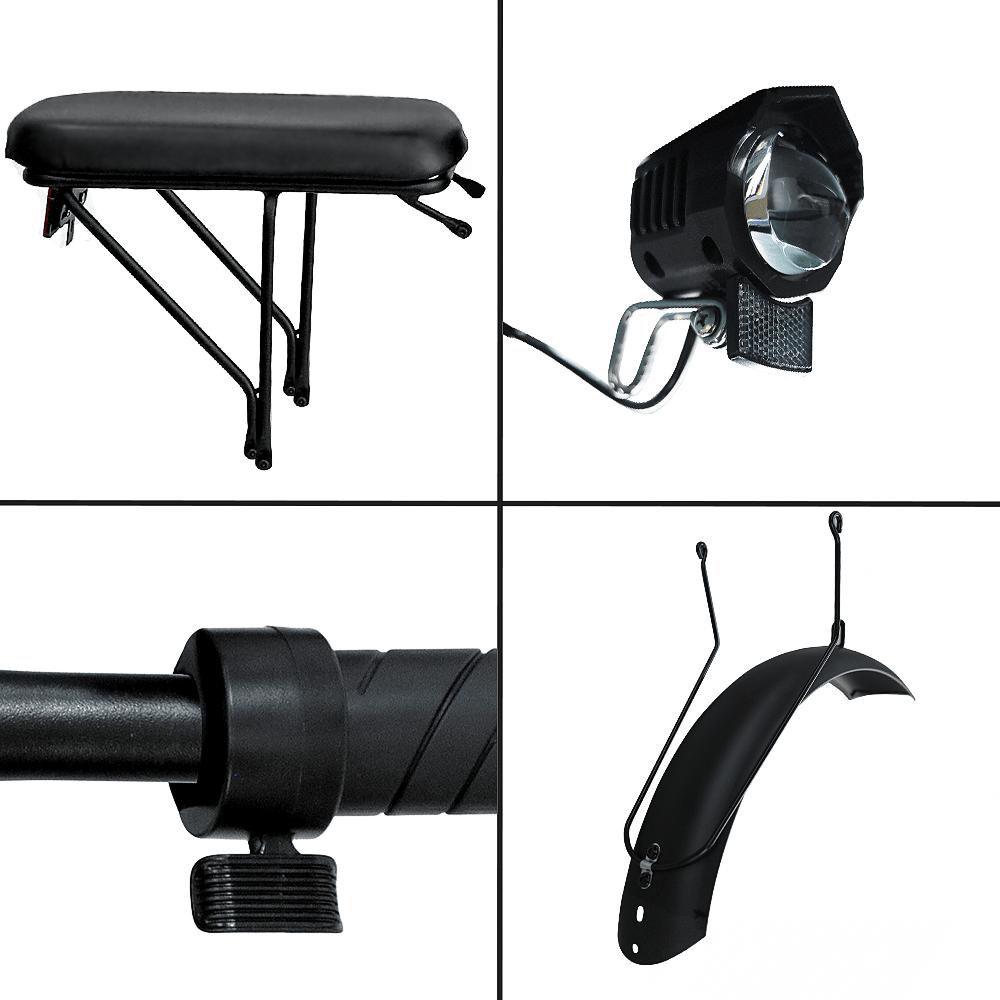 Fafrees F20 Falt-E-Bike, 250W, 36V 16Ah, Shimano 7-Gang, 20"-Reifen, LCD-Display, IP54, Leichtes E-Bike für Stadt & Pendler