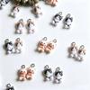 20pcs Kawaii Cat Kitten Resin Pendants Lovely Mini Charms for DIY Craft Jewelry Making Gifts