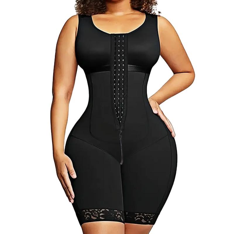 Dámský body shaper na zip, stahovací pás na pas, kontrola břicha, zvedání hýždí, tvarovací prádlo