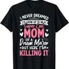 Mama eines Stabführers Musikliebhaber Mutter Schlagzeuger Muttertag T-Shirt