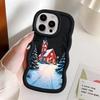Winter Snow Merry Christmas Soft Phone Cover Case for iPhone 15 Plus 14 16 Pro Max 11 XR 12 8 17 Air 13