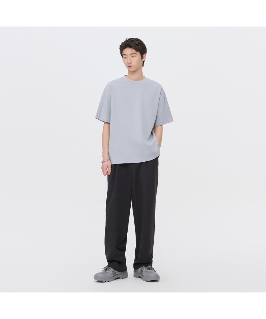 Keoseuuteommellou Black Drawstring Pants Cwpam26323Bkx