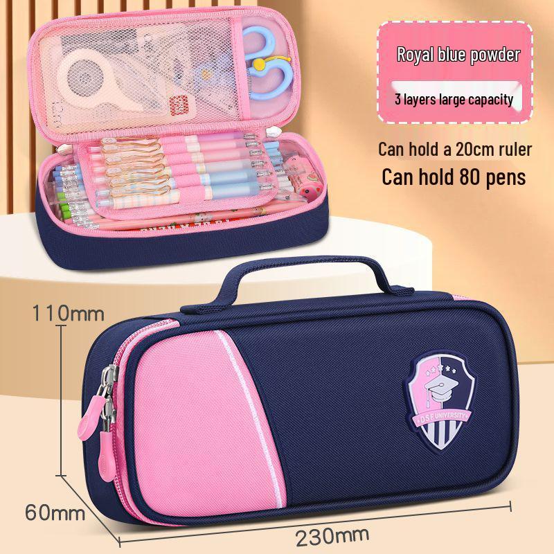 Korean Style Large Capacity Pencil Case for Students