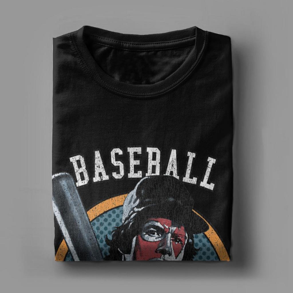 Męskie Koszulki Baseball Furies The Warriors Bawełniane Ubrania Humor Krótki Rękaw Okrągły Dekolt T-shirt Nowy Przybycie Koszulki