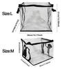 1/3pcs Transparent Books Storage Bag Newspaper/magazine Document Container Foldable Waterproof Dust Proof Stationery Organizer