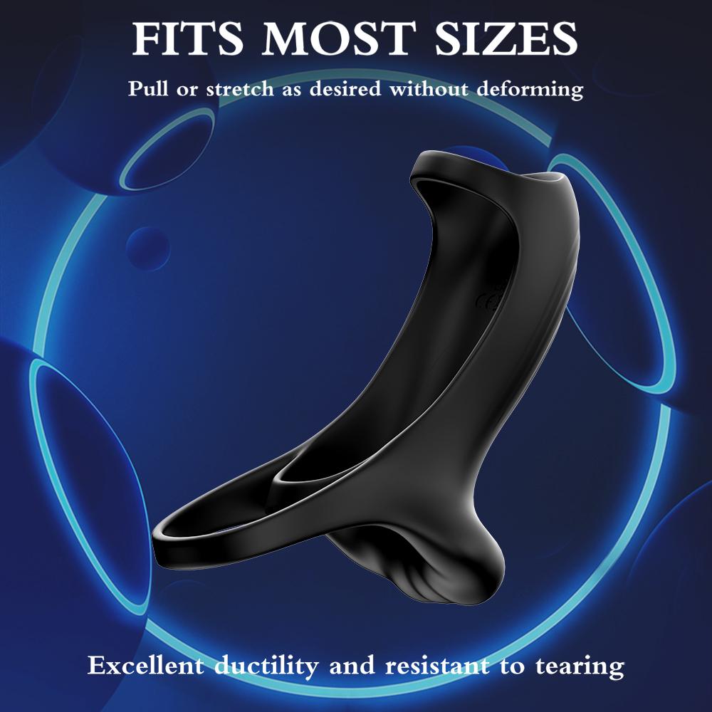 Penis Cock Ring Vibration Enhancing Hardness And Long Lasting of Erection Sexy Adult Toy Vibrator Remote Control 10 Stimulating