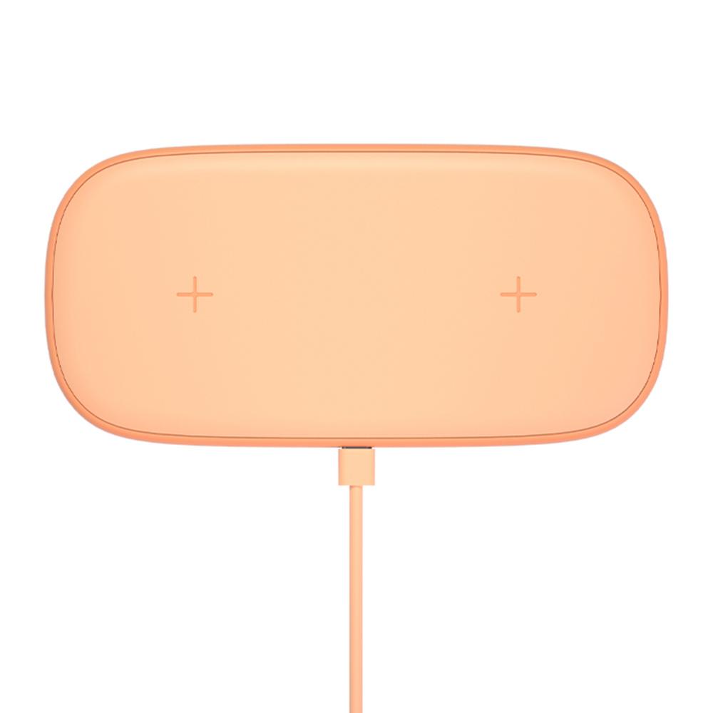 Încărcător Wireless YN-102 Pad de Încărcare Dual pentru iPhone AirPods Samsung