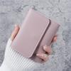 Simple Short Wallet for Women Fashion Ultra Thin Ladies Card Holder Multi Function Change Purse Cute Elegant Slim Pocket