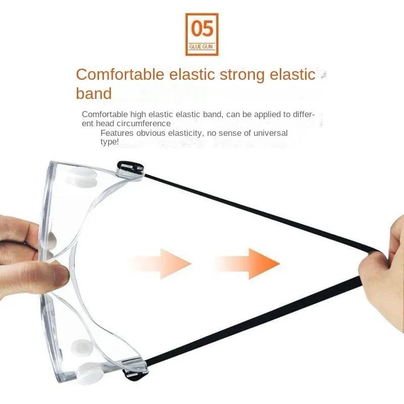 Work Safety Goggles Waterproof Protective Glasses Windproof Dust-proof Anti Fog Laboratory Work Protection Water Park Goggles