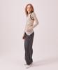 Minasu Stretch Layered T Shirt_Beige