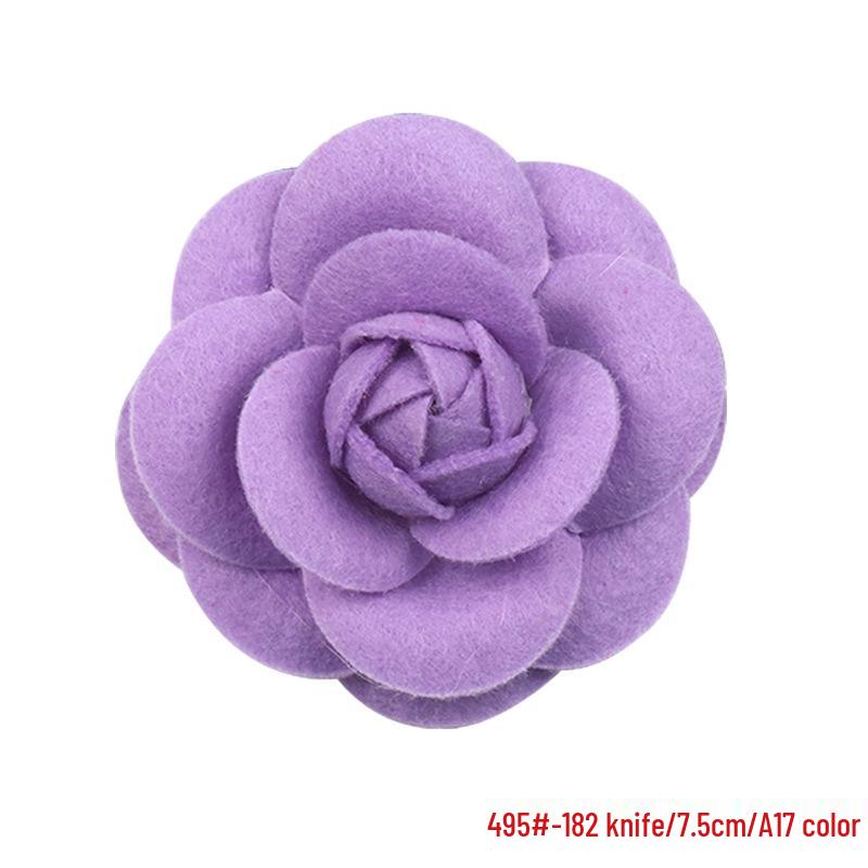 Non-Woven Camellia Flower Hair Clips: Elegant DIY Accessories for Jewelry and Clothing.