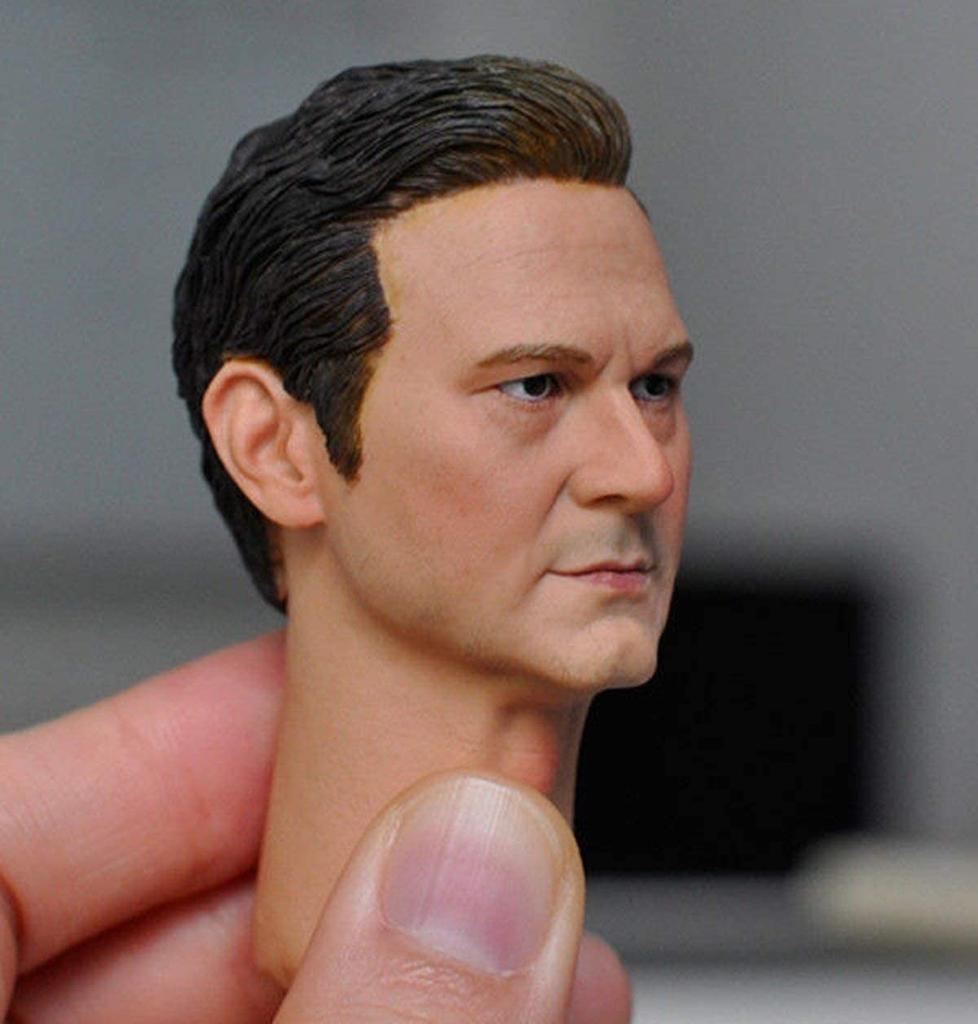 KUMIK Asian male head for scale action figure and clothes not [TOYBARJAPAN] KM15-22 1/6 (body included)