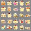 50 Sanrio Pudding-chan Adorable Gukka Sticker Set for Notebooks and Luggage