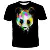 Men's Animal Printed Short-Sleeve Crew Neck T-Shirt, Casual, Stylish and Trendy Summer Wear