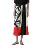[ADORE] Skirt (Color Overlay Print)  Women's  531-5220720 060Yellow