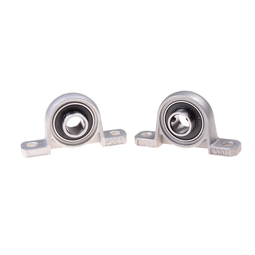 2Pcs 12Mm Diameter Bore Ball Bearing Pillow Block Mounted Support Kp001