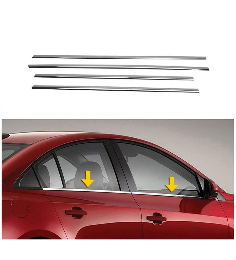 

Окантовка вікон (4 шт, нерж) Седан для Mazda 3 2009-2013 рр.
