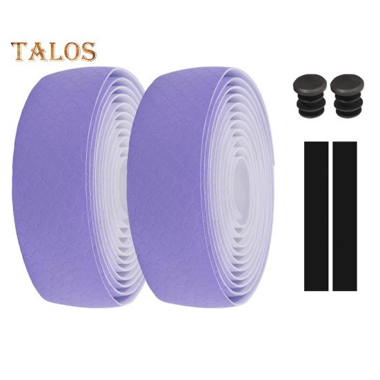 2 Rollen Fahrradlenkergriffe Rutschfeste Textur Weich Memory EVA Stoßdämpfung Memory-Schaum Fahrradgriffe