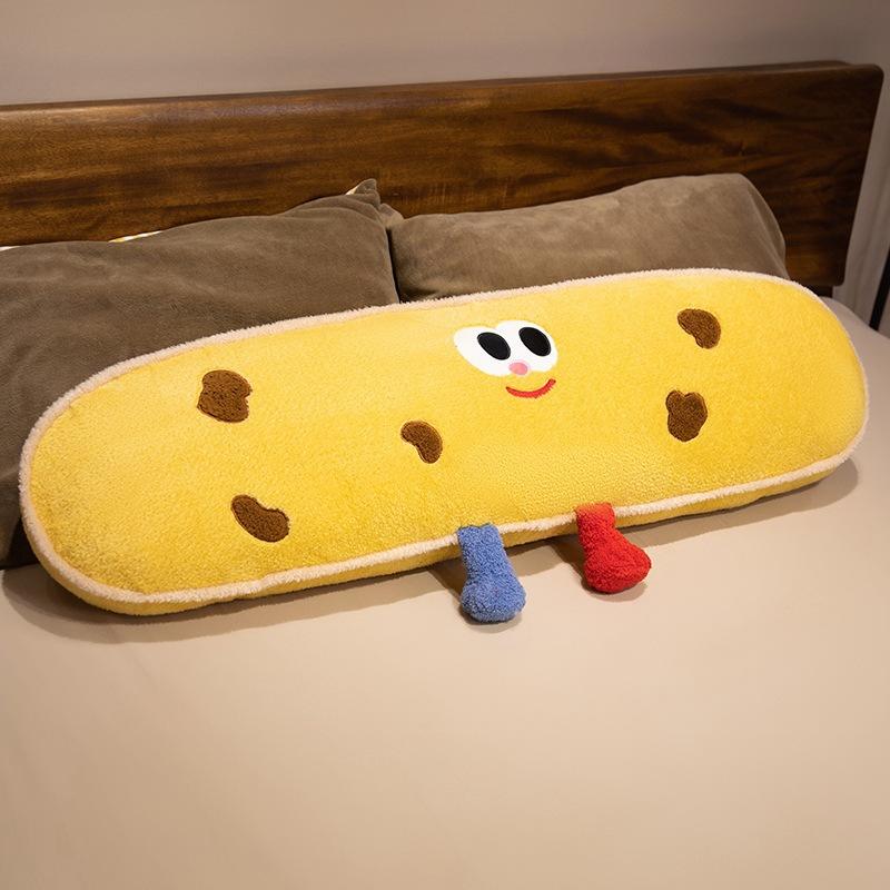 

Подушка-гамбургер, длинная подушка, для сна на кровати, для сна на боку, подушка для зажимания ногами, съемная и моющаяся, прикроватная подушка 60 cm/0.5KG