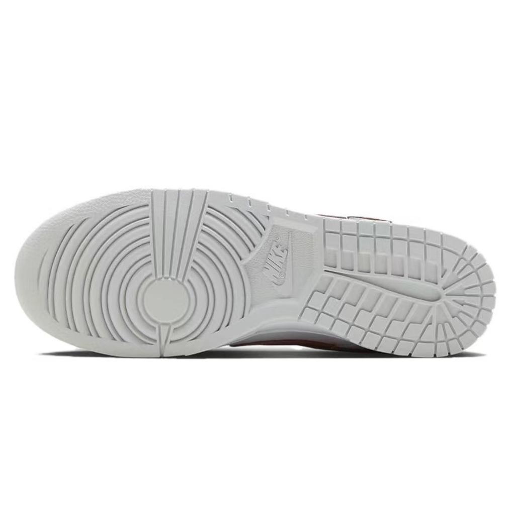 Nike Dunk LOW RETRO Low top Skateboard Shoes Unisex White Silver HF0730-160(Team973-)
