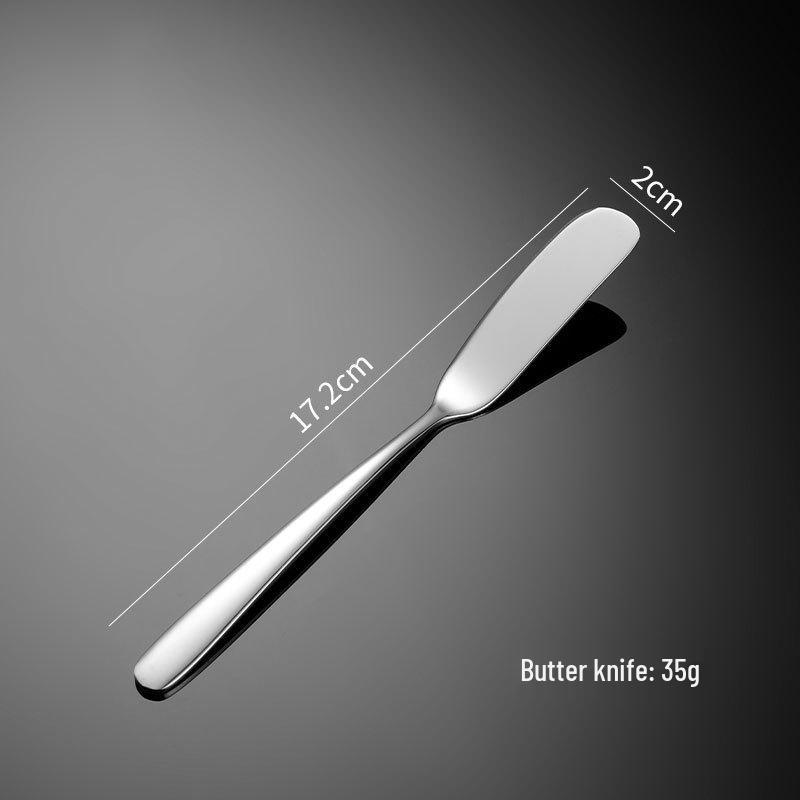 Elegant Series 304 Stainless Steel Cutlery Set - Knife, Fork, Spoon - Polished & Thickened for Hotels and Restaurants