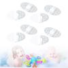 120pcs Baby Shower Ear Covers Disposable Waterproof Ear Stickers for Swimming Shower Ear Protectors