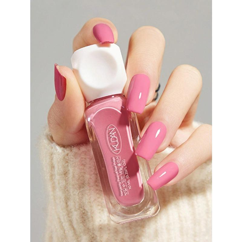10ml Removable Water-Based Nail Polish, Long-Lasting Quick-Drying Nail Polish No Baking Required For Women And Girls Nails