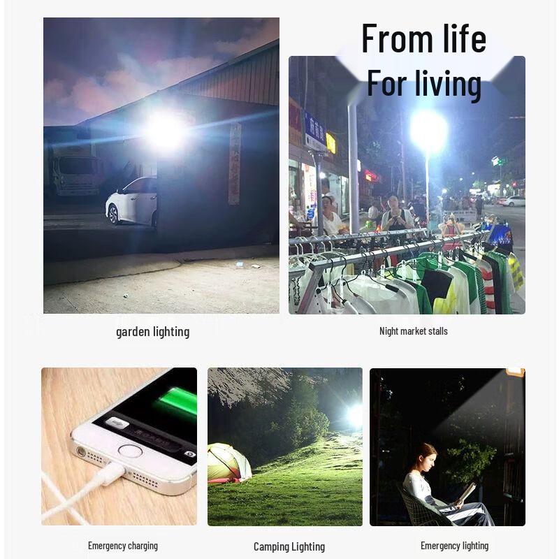 Portable Rechargeable LED Camping and Emergency Light