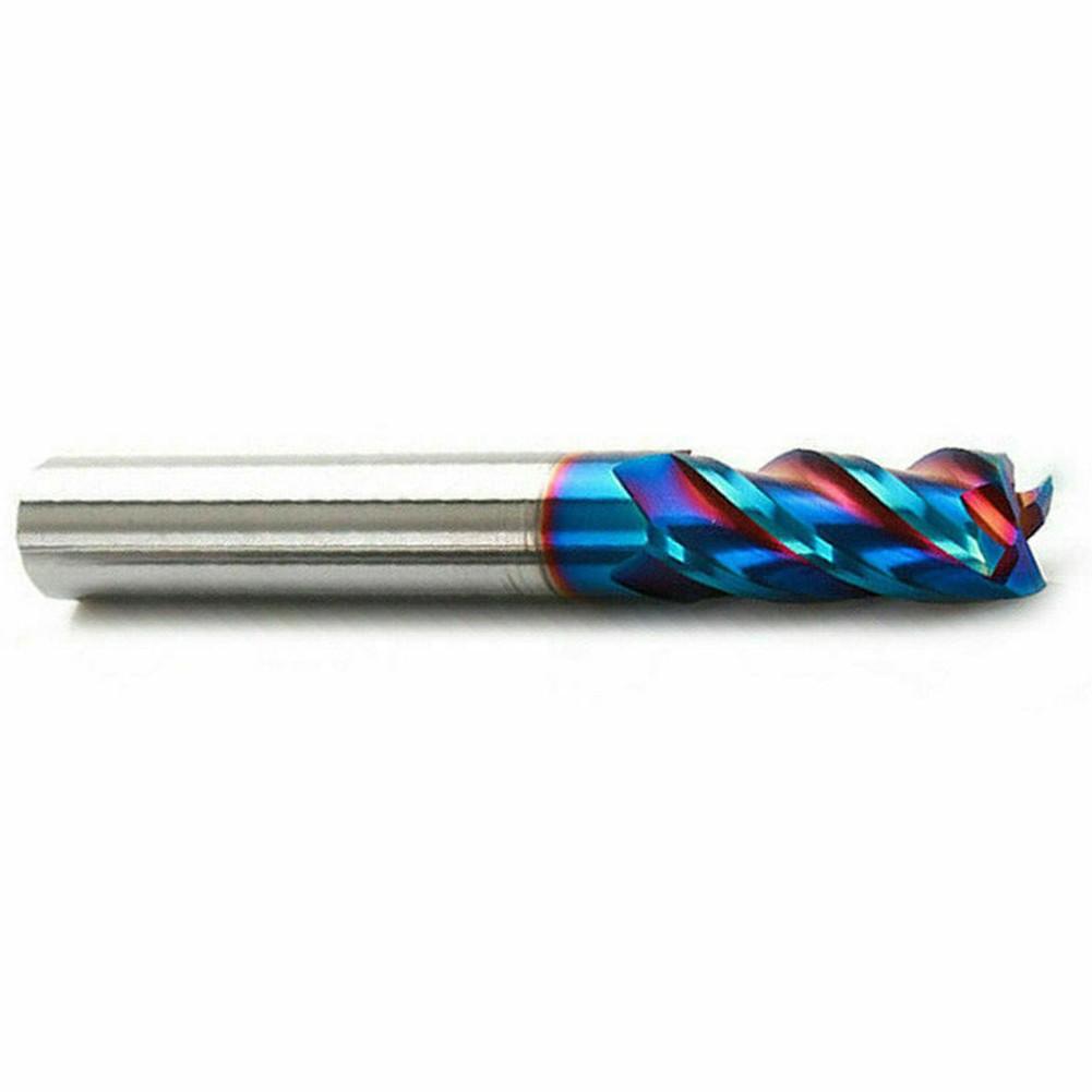 5mm HRC65° 4F For NANO Tungsten Carbide End Mill Milling Cutter For Stainless Steel