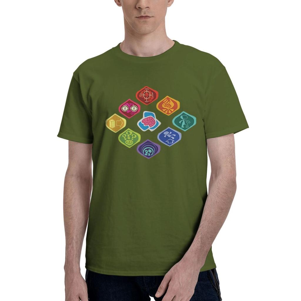 Psychonauts Man 100 Cotton Casual Breathable Confortable Summer Mens Clothing Deals Men TShirt
