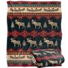 JQ Licensing Silky Moose Supersoft Blanket
