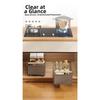 Foldable Pull Out Kitchen Under Sink Storage Basket Organizer Drawer Shelf for Cabinets and Pantry Organization