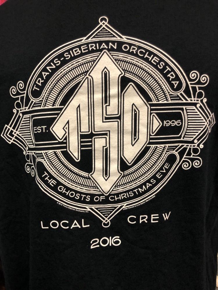 Trans-Siberian Orchestra local crew 2016 The Ghosts Black XL T-shirt Unisex T-Shirt XXXXL