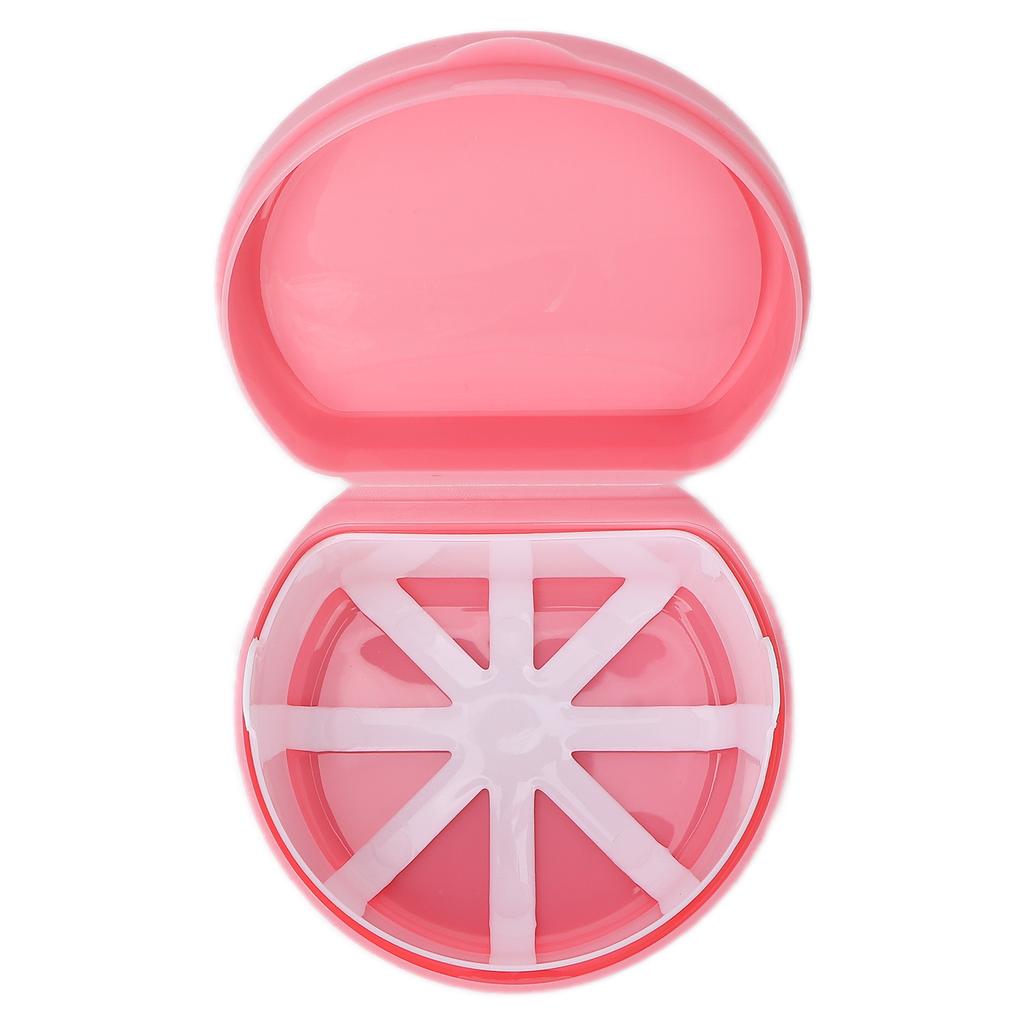 Protable Dental Retainer Box Orthodontic Dental Retainer False Teeth Storage Box