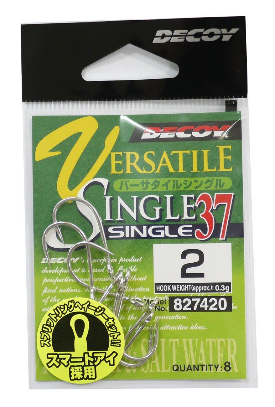 

KATSUICHI Versatile Single Hook Single37 #2 Fishing Hook