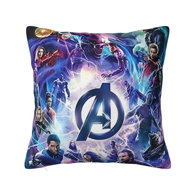 Custom Disney Iron Man Marvel Film Pillow Case 45x45cm Living Room Decoration Luxury Chair Cushion Square Pillowcase