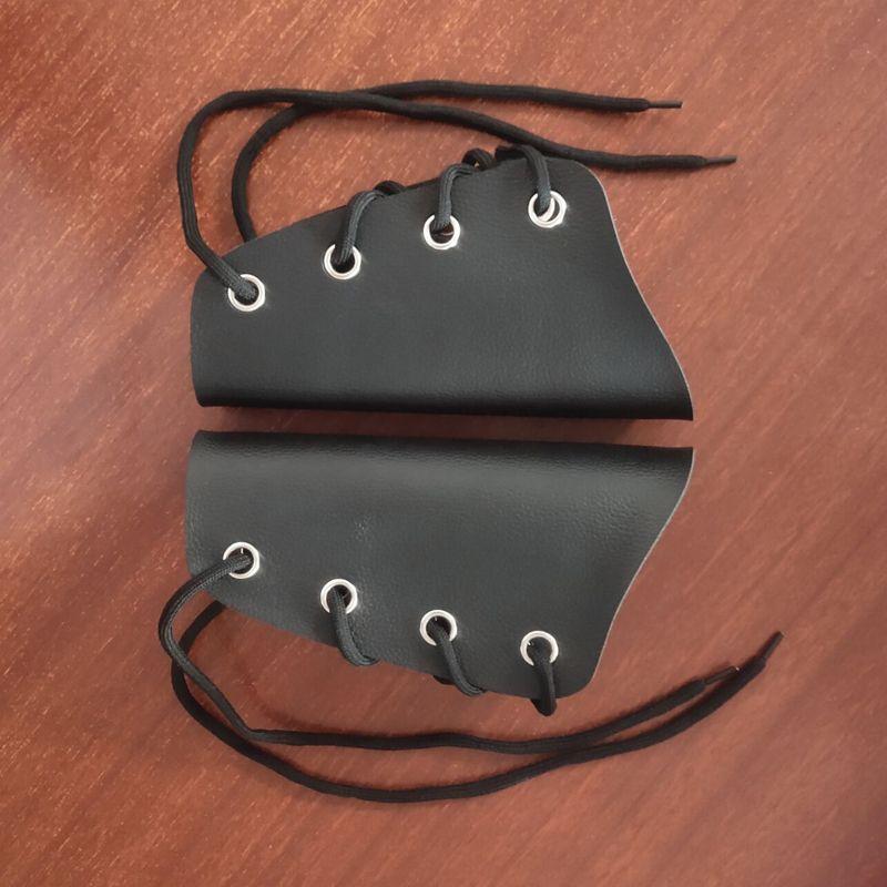 

Браслет в древнем стиле, вышитая накладка на рукав, аксессуары для костюма «Летающая рыба» Цзиньивэй эпохи Мин-Хань, мужские и женские горные доспехи, кожаная защита для рук Black vegan version 1 pair All yards