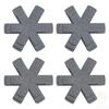 Topf- und Pfannenschutz, 12-teiliges Topfteiler-Pad, Vlies, 3 Größen, Pfannen-Trennpads zum Schutz von Trennpads, Kochgeschirr
