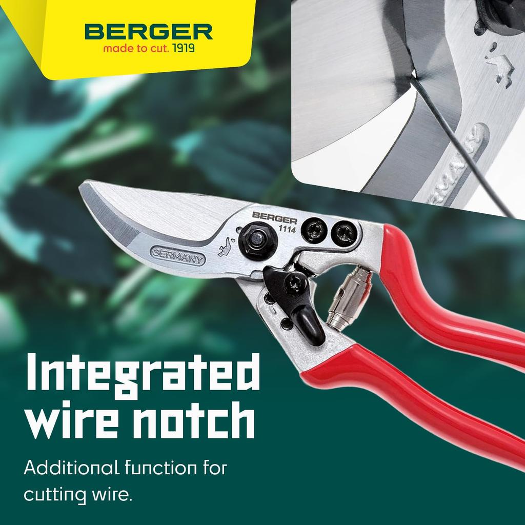 Berger pruning 1114 shears, 215mm,
