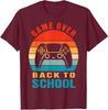 Back To School Funny Game Over Teacher Student Unisex T-Shirt