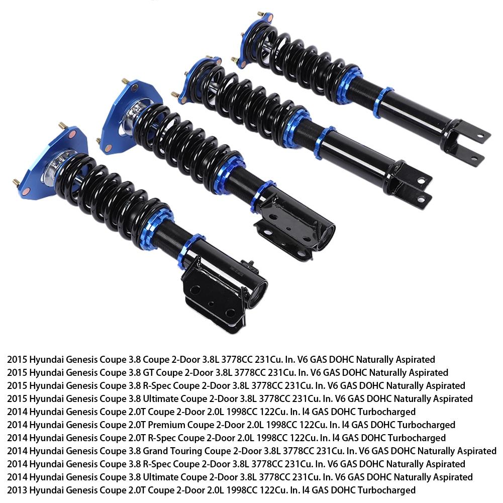 4pcs Coilover Suspension Damper Strut Kit Fit for Mitsubishi Lancer EVO 8 9 2003 2007