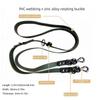 2.2M Dog Leash PVC Webbing Pet Traction Rope Wear-resistant Pet Double-ended Leash  Pet Training